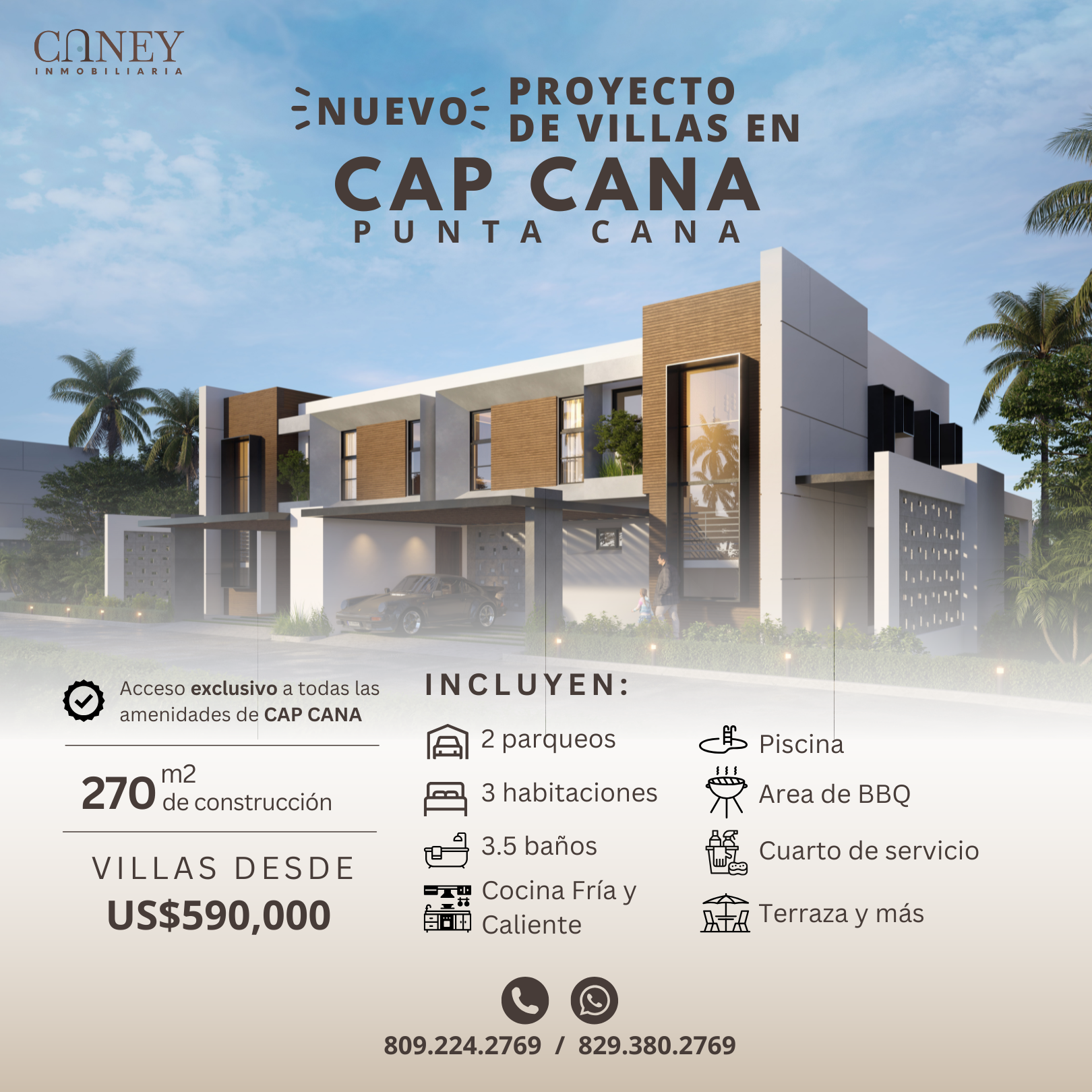 Proyecto de Villas - Cap Cana